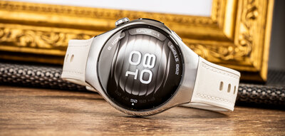 Huawei Watch 5 42mm LTE Silver, White Composite Strap