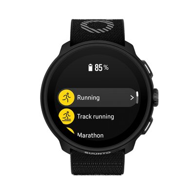 Suunto Run All Black (pasek tekstylny)