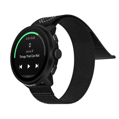 Suunto Run All Black (pasek tekstylny)