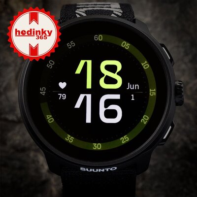 Suunto Run All Black (pasek tekstylny)