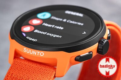 Suunto Run Coral Orange (pasek tekstylny)