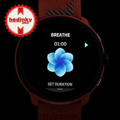 Suunto Run Coral Orange (pasek tekstylny)