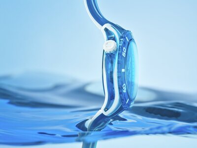 Swatch Blue Fire SSCU09S100