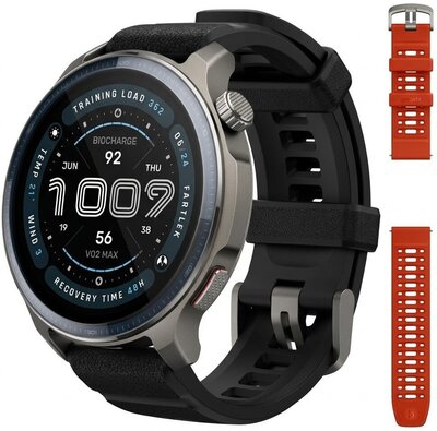 Amazfit Balance 2 Black (+ pasek zamienny)