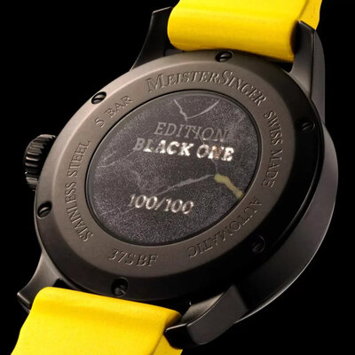 MeisterSinger Classic Plus Edition Black One ED-PR-BLACK ONE Limited Edition 100pcs