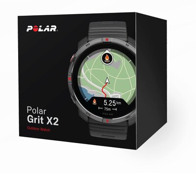 Polar Grit X2 Night Black, rozmiar S-L