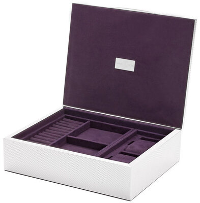 Kaseta na zegarki Wolf Silver 190001