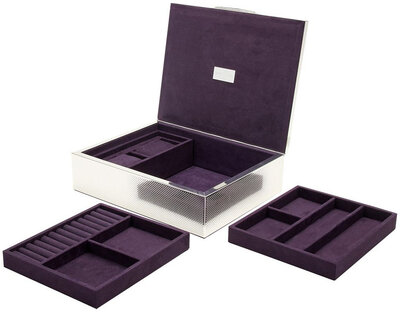 Kaseta na zegarki Wolf Silver 190001