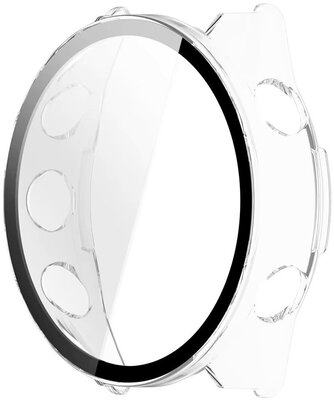 Osłona ochronna (dla Garmin Forerunner 970), plastikowa, przezroczysta + szkło