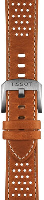 Skórzany pasek Tissot T852.050.049 20mm, brązowy