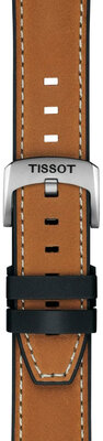 Skórzany pasek Tissot T852.051.018 21mm, brązowy