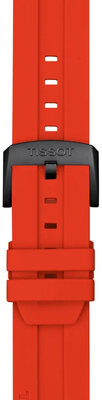 Silikonowy pasek Tissot T852.048.933 22mm, czerwony