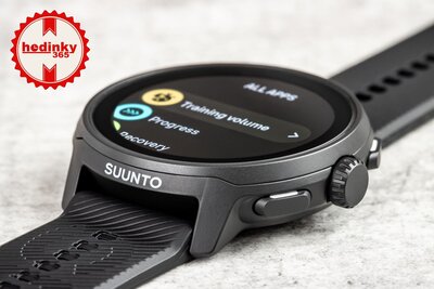 Suunto Run All Black (pasek silikonowy)