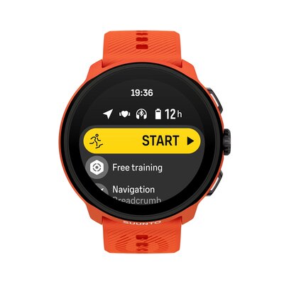 Suunto Run Coral Orange (pasek silikonowy)