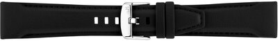 Pasek z eco-skóry Morellato Sanremo 5967432.019 M, czarny