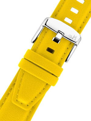 Pasek z eco-skóry Morellato Sanremo 5967432.097 M, żółty