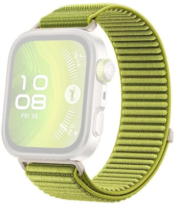 Pasek nylonowy Ricardo Frabosa (do Huawei Watch Fit 3, 4, 4 Pro, 5, 5 Pro), Green