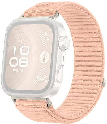 Nylonowy pasek Ricardo (pro Huawei Watch Fit 4), różowy