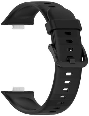 Silikonowy pasek Ricardo (pro Huawei Watch Fit 4), czarny
