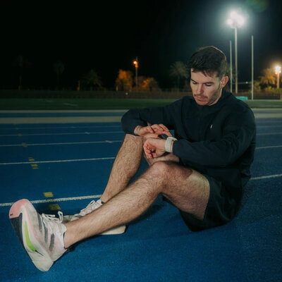 Pasek tekstylny Suunto 22mm, szary, rozmiar S/M + M/L