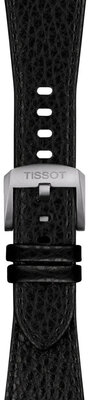 Skórzany pasek Tissot T852.050.989 (do modelu Tissot PRX 40mm), czarny, Quick Release