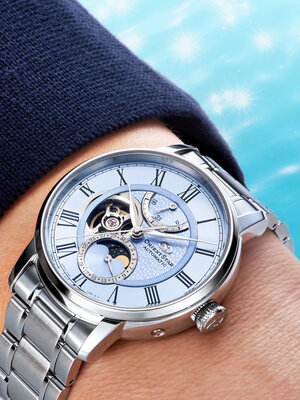 Orient Star Classic M45 F7 Moon Phase Open Heart Automatic RE-BT0007L00B Limited Edition 190pcs (+ zamienny pasek)