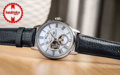 Orient Star Classic M45 F7 Moon Phase Open Heart Automatic RE-BT0007L00B Limited Edition 190pcs (+ zamienny pasek)