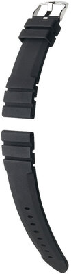 Pasek silikonowy Hirsch Seadiver L 40578850-2, czarny, długość L