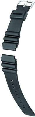 Pasek silikonowy Hirsch Sumo L 46488850-2, czarny, długość L