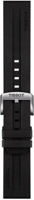 Silikonowy pasek Tissot T852.047.708 22mm, czarny, Quick Release