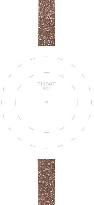 Pasek syntetyczny Tissot T852.048.085 9mm, różowy, Quick Release