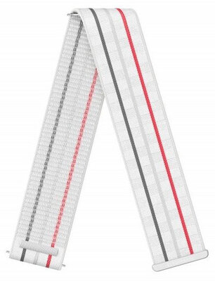 Nylonowy pasek Coros (pro Pace 3), biały, Quick Release