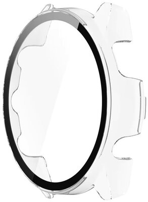Osłona ochronna (pro Garmin Forerunner 165), plastikowy, przezroczysty  + szkiełko