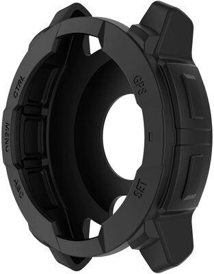 Osłona ochronna (pro Garmin Instinct 3, 50mm), plastikowy, czarny