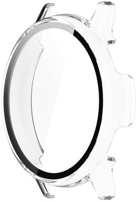 Osłona ochronna (pro Garmin Vívoactive 5), plastikowy, przezroczysty  + szkiełko