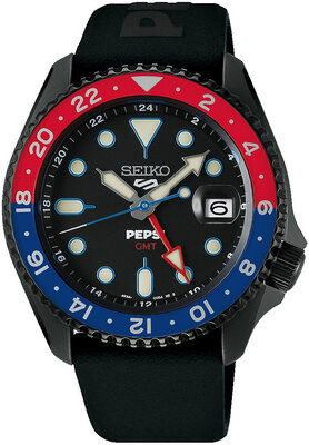 Seiko 5 Sports Automatic GMT SSK047K1 Pepsi Limited Edition 7000pcs