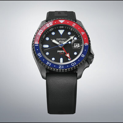 Seiko 5 Sports Automatic GMT SSK047K1 Pepsi Limited Edition 7000pcs