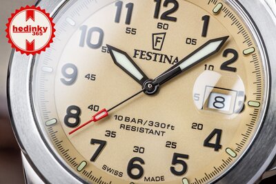Festina Swiss Made Field 20081/1 (+ 2 paski zamienne)