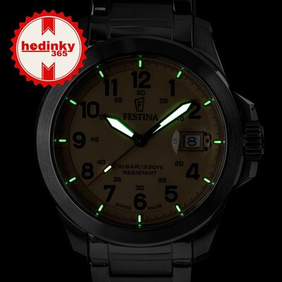 Festina Swiss Made Field 20081/1 (+ 2 paski zamienne)