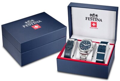 Festina Swiss Made 20081/2 (+ 2 dodatkowe paski)