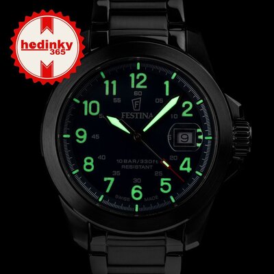 Festina Swiss Made Field 20081/2 (+ 2 paski zamienne)