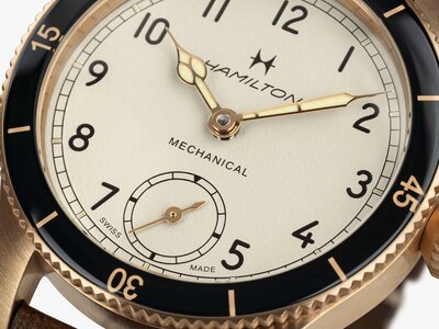 Hamilton Khaki Aviation Pilot Pioneer Mechanical Small Second H76709510