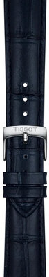 Skórzany pasek Tissot T852.051.029 18mm, niebieski, Quick Release