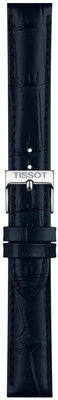 Skórzany pasek Tissot T852.051.034 16mm, niebieski, Quick Release