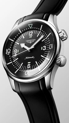 Longines Heritage Legend Diver Automatic Chronometr L3.764.4.50.9