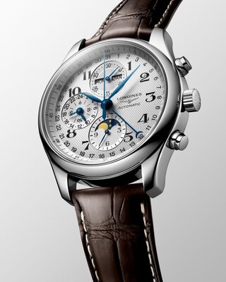 Longines Master Collection Automatic Chronograph Moonphase Annual Calendar L2.773.4.78.3