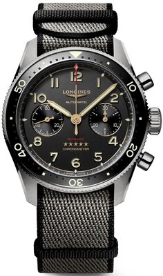 Longines Spirit Flyback Automatic Titanium Flyback Chronograph Chronometr L3.821.1.53.2