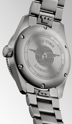 Longines Spirit Zulu Time Automatic Titanium GMT Chronometr L3.802.1.53.6