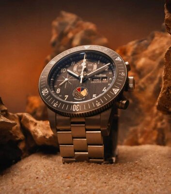 Fortis Novonaut N-42 Automatic Chronograph Amadee-24 F2040016 Limited Edition 100pcs (+ dodatkowy pasek)