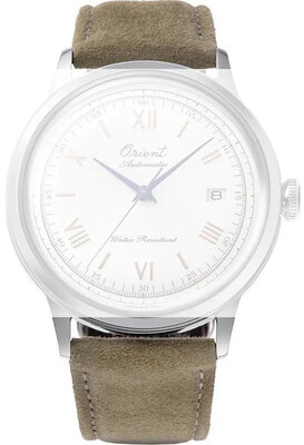 Skórzany pasek Orient UL01W014J0 21mm (pro RA-AC00, RA-AK08), beżowy